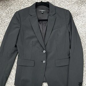 Ann Taylor Striped Blazer Sz 2